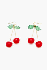 Cherry Drop Earrings