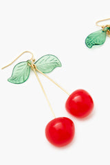 Cherry Drop Earrings