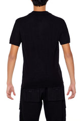 Sweater-Knit Polo Shirt