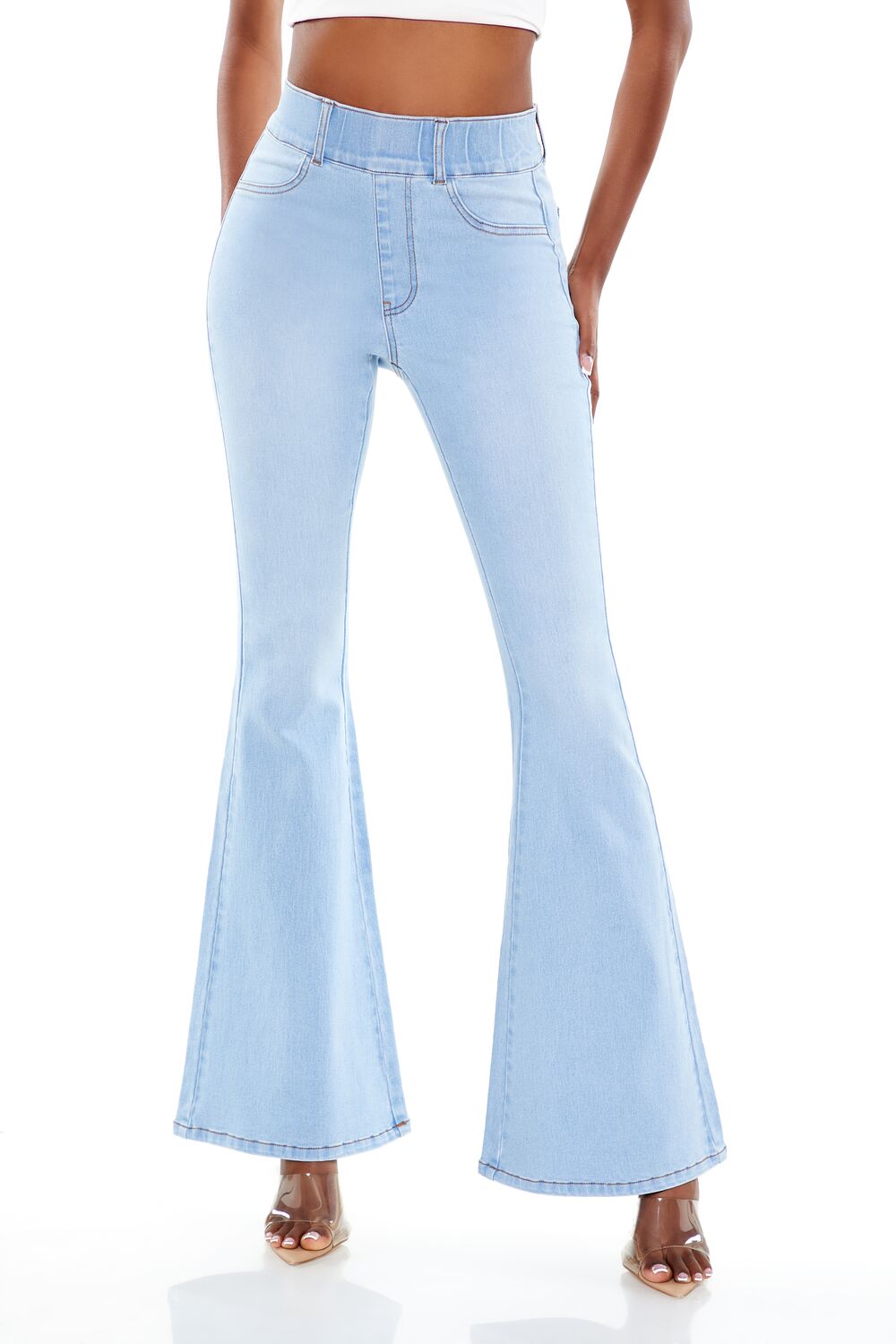 High-Rise Flare Jeans