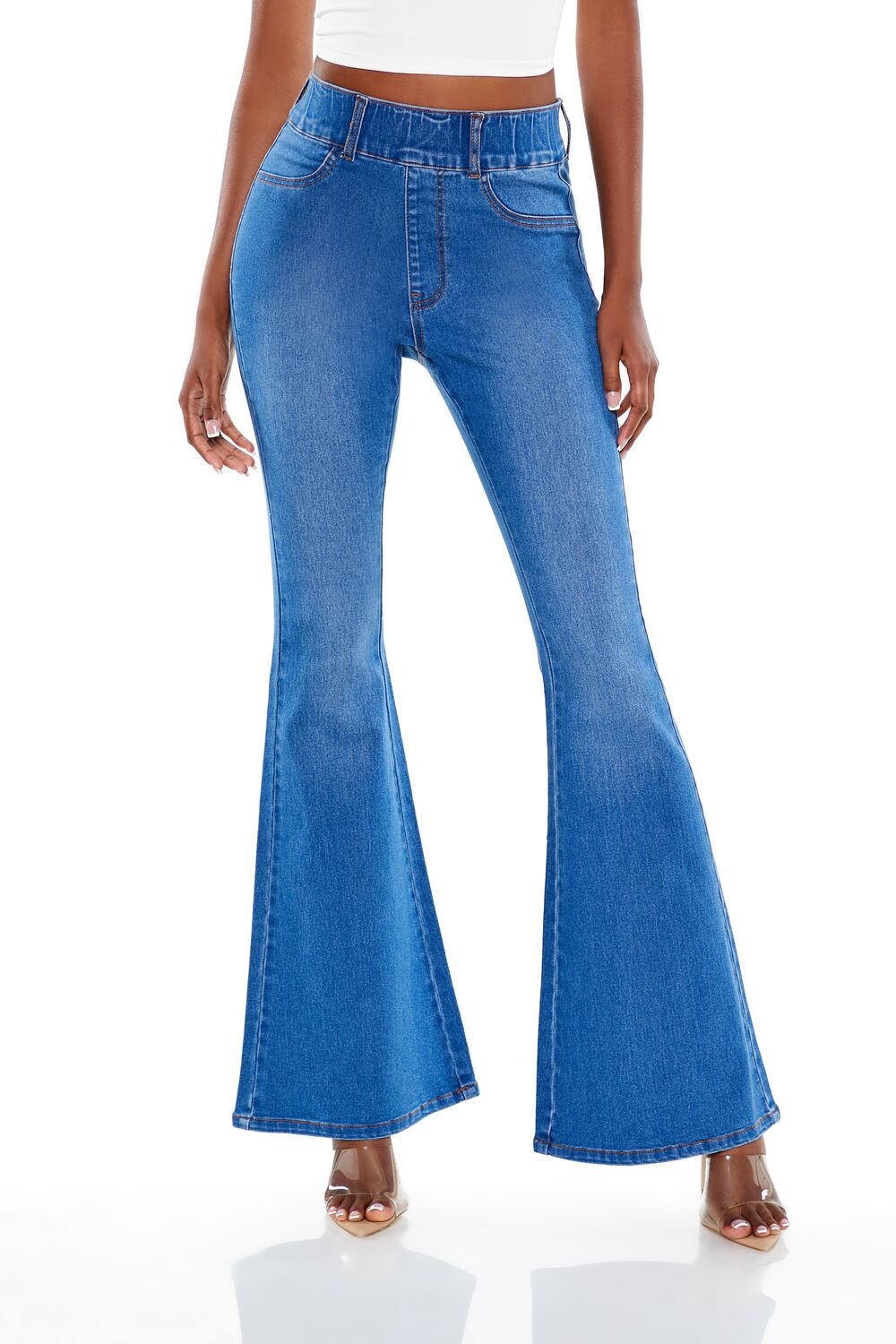 High-Rise Flare Jeans