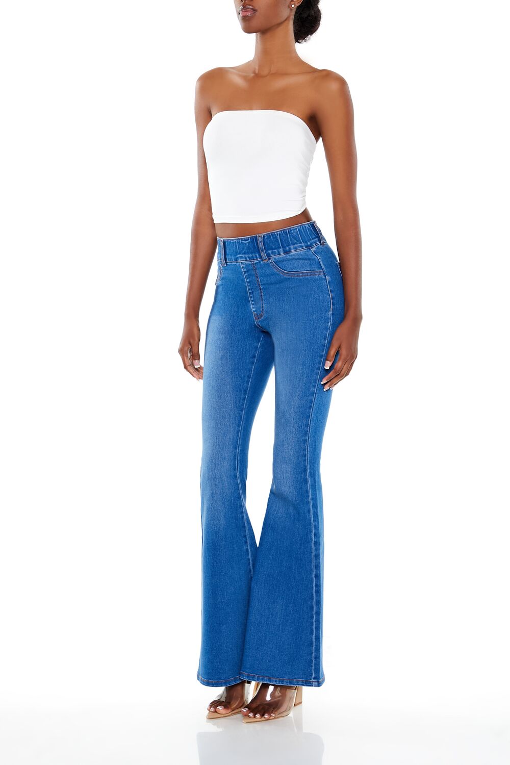 High-Rise Flare Jeans