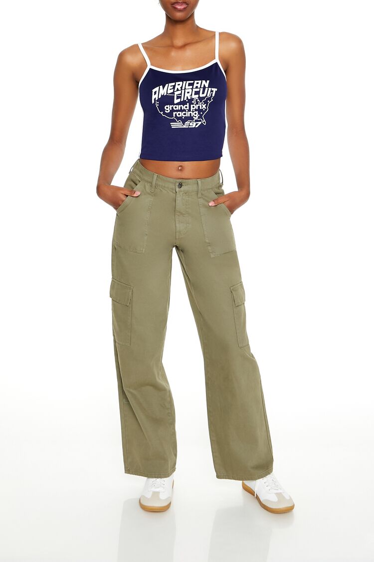 American Circuit Cropped Cami