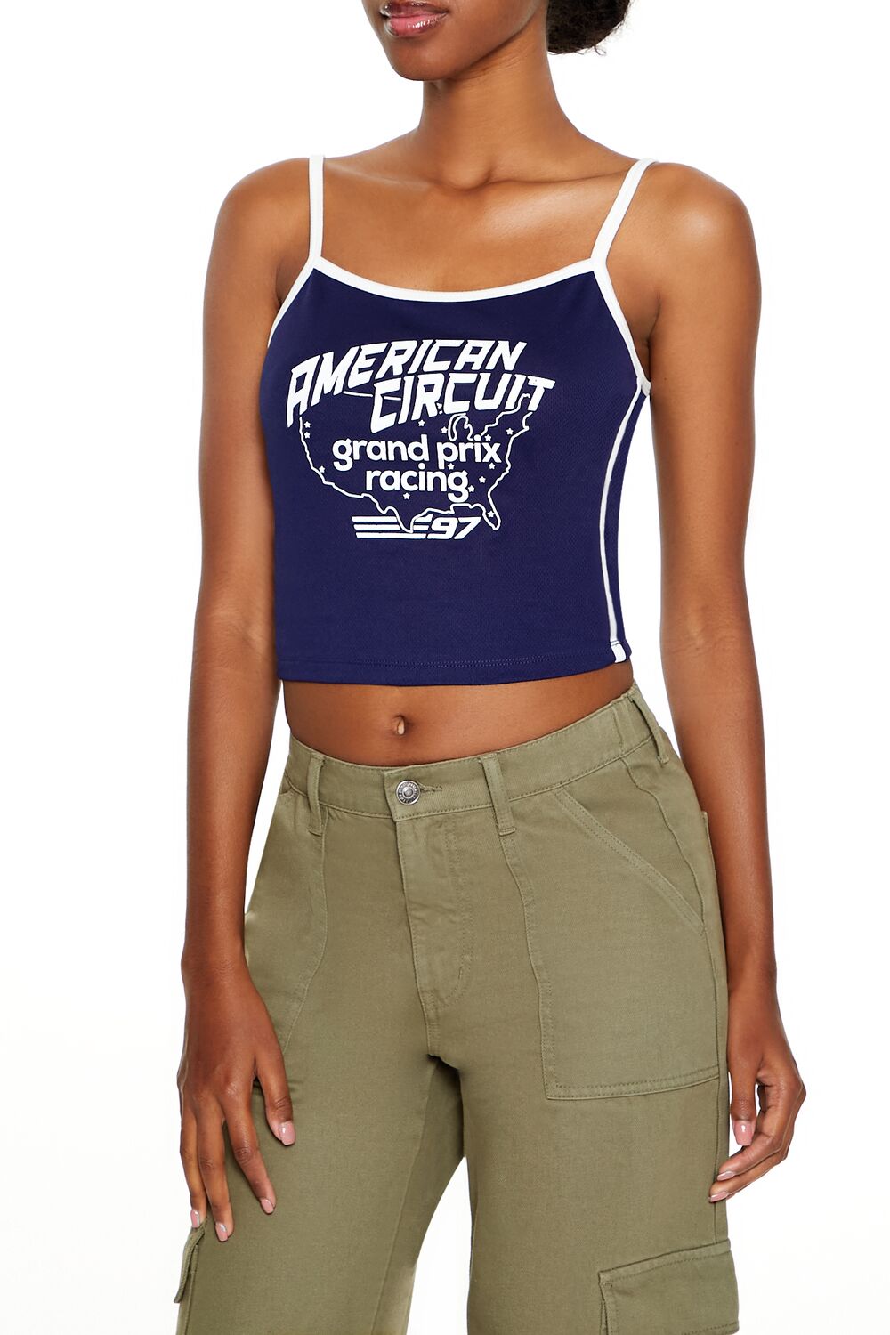 American Circuit Cropped Cami