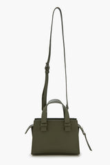 Faux Leather Crossbody Bag