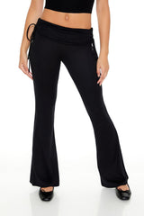 Foldover Flare Pants