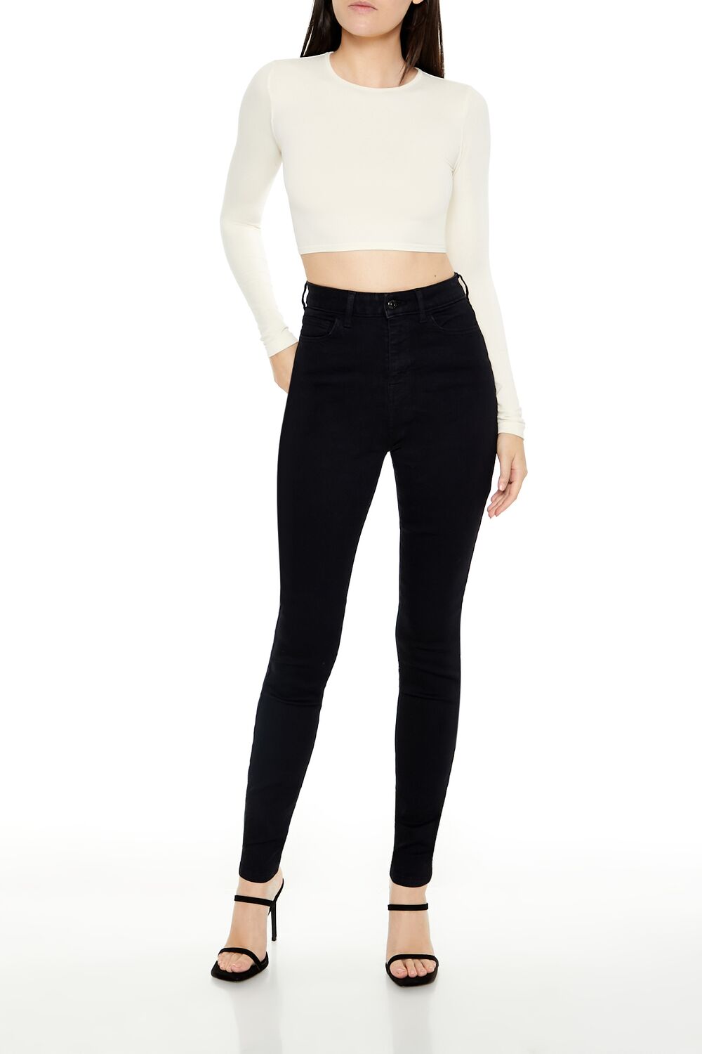 High-Rise Skinny Jeans