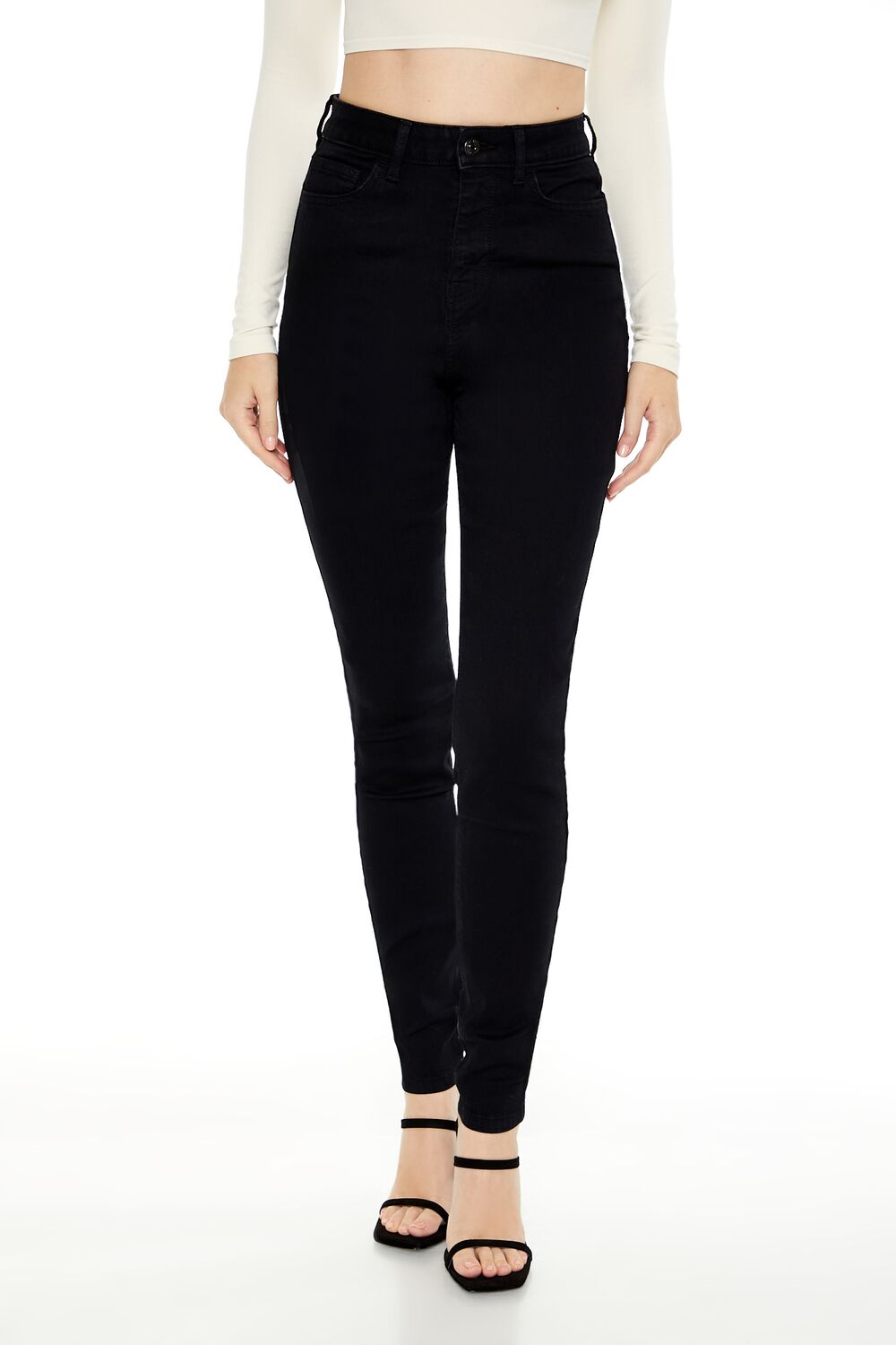 High-Rise Skinny Jeans