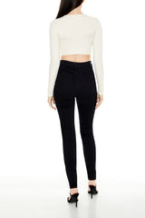 High-Rise Skinny Jeans