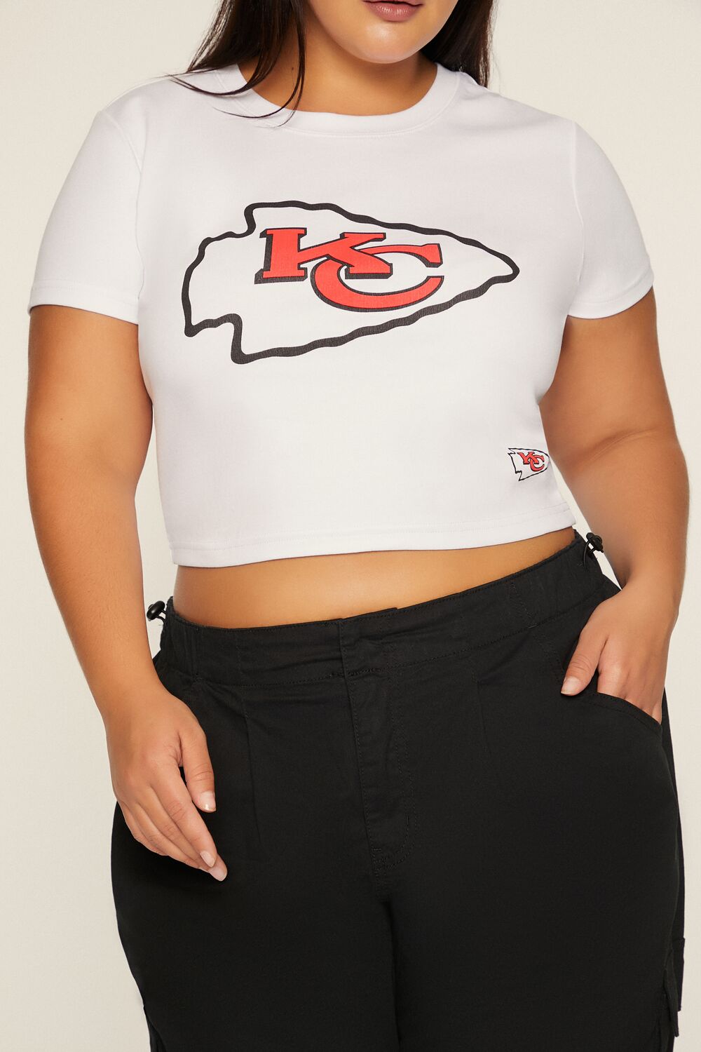 Plus Size Kansas City Chiefs Baby Tee