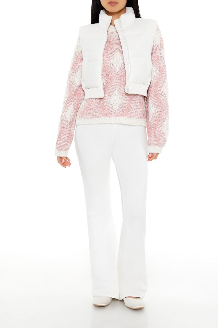 Quilted Cropped Vest