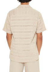 Lace Button-Front Shirt