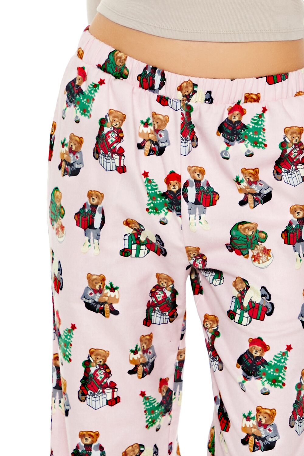 Christmas Teddy Bear Pajama Pants