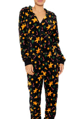 Gingerbread Pajama Jumpsuit