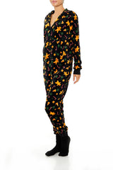 Gingerbread Pajama Jumpsuit