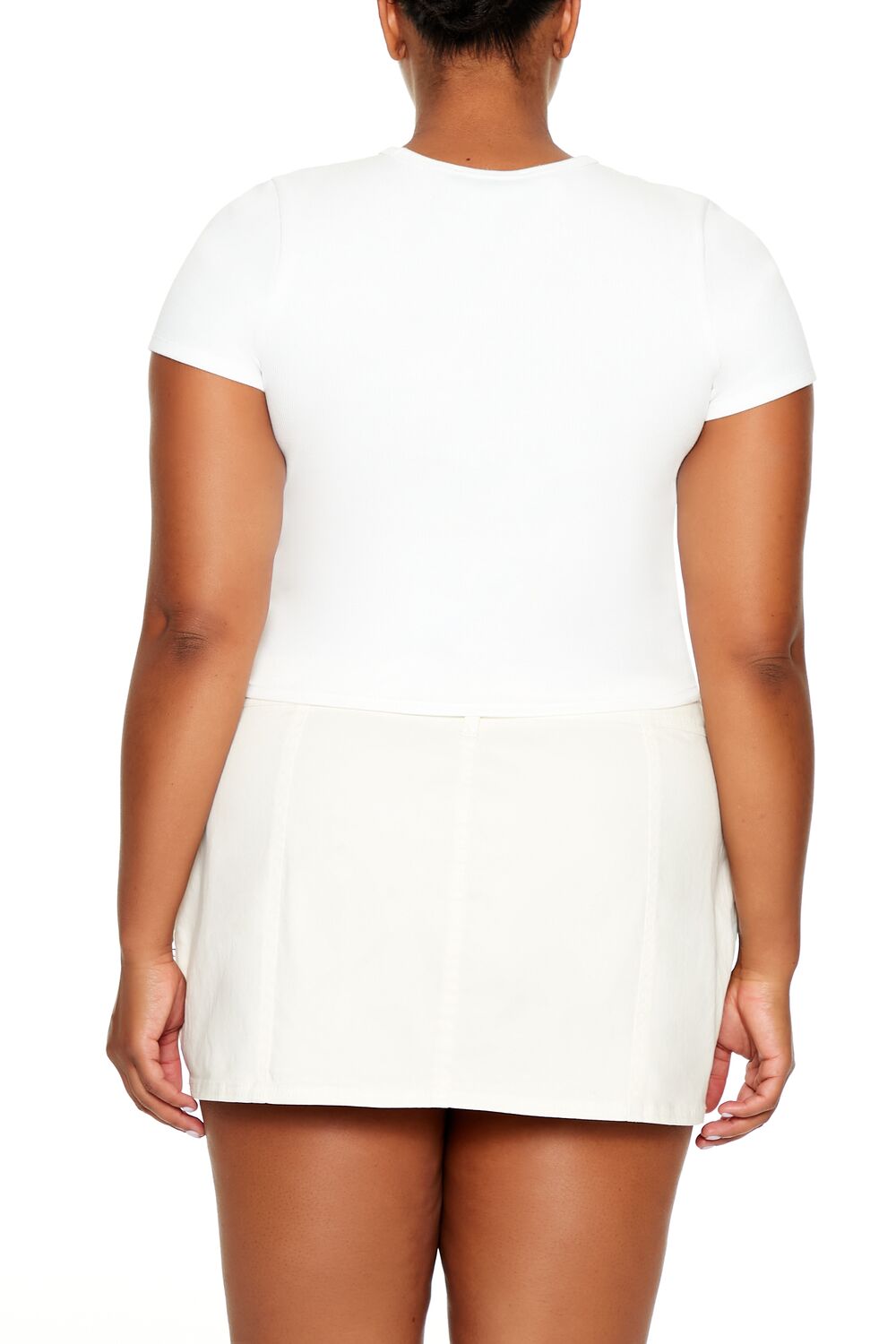 Plus Size Cap No Cap Baby Tee