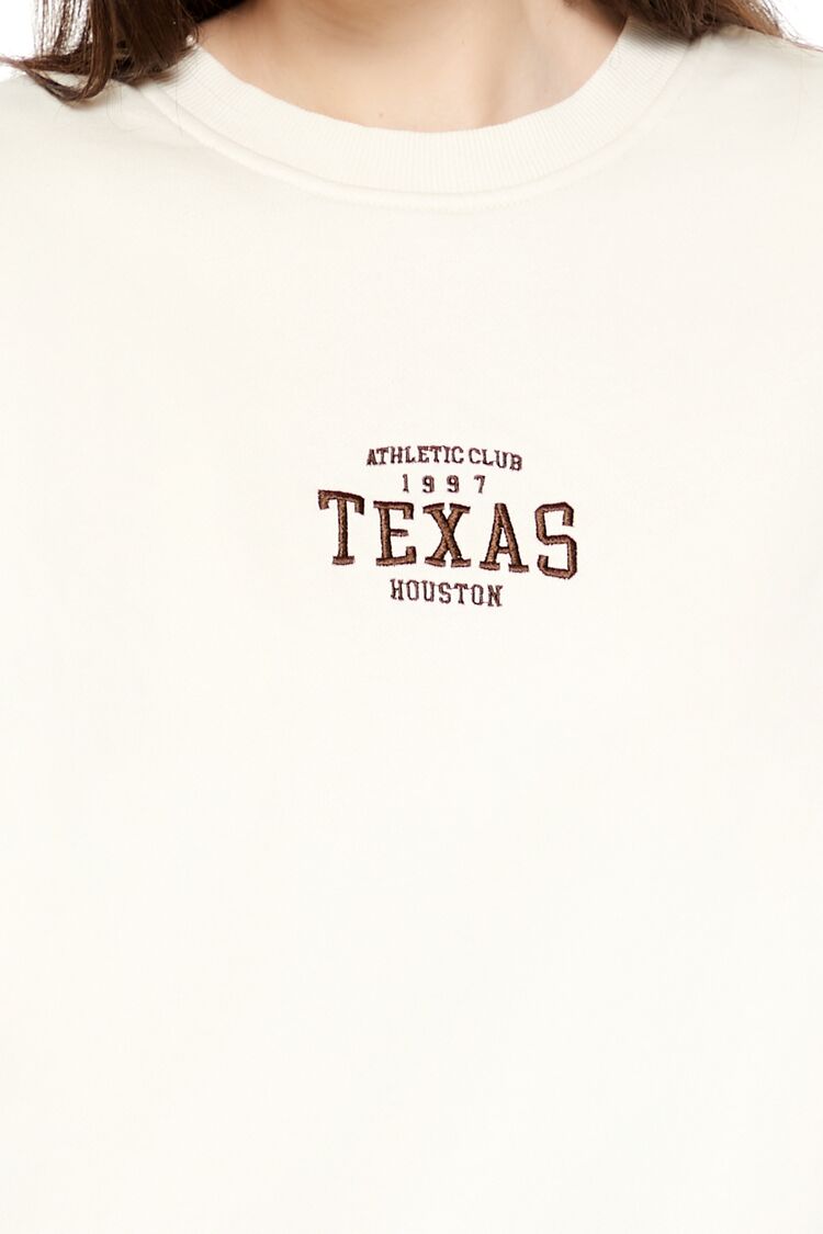 Embroidered Texas Pullover
