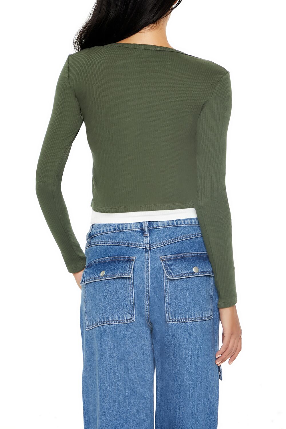 Layered Henley Combo Top