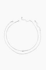Box & Anchor Chain Necklace Set