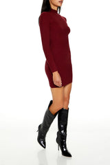 Bodycon Mini Sweater Dress
