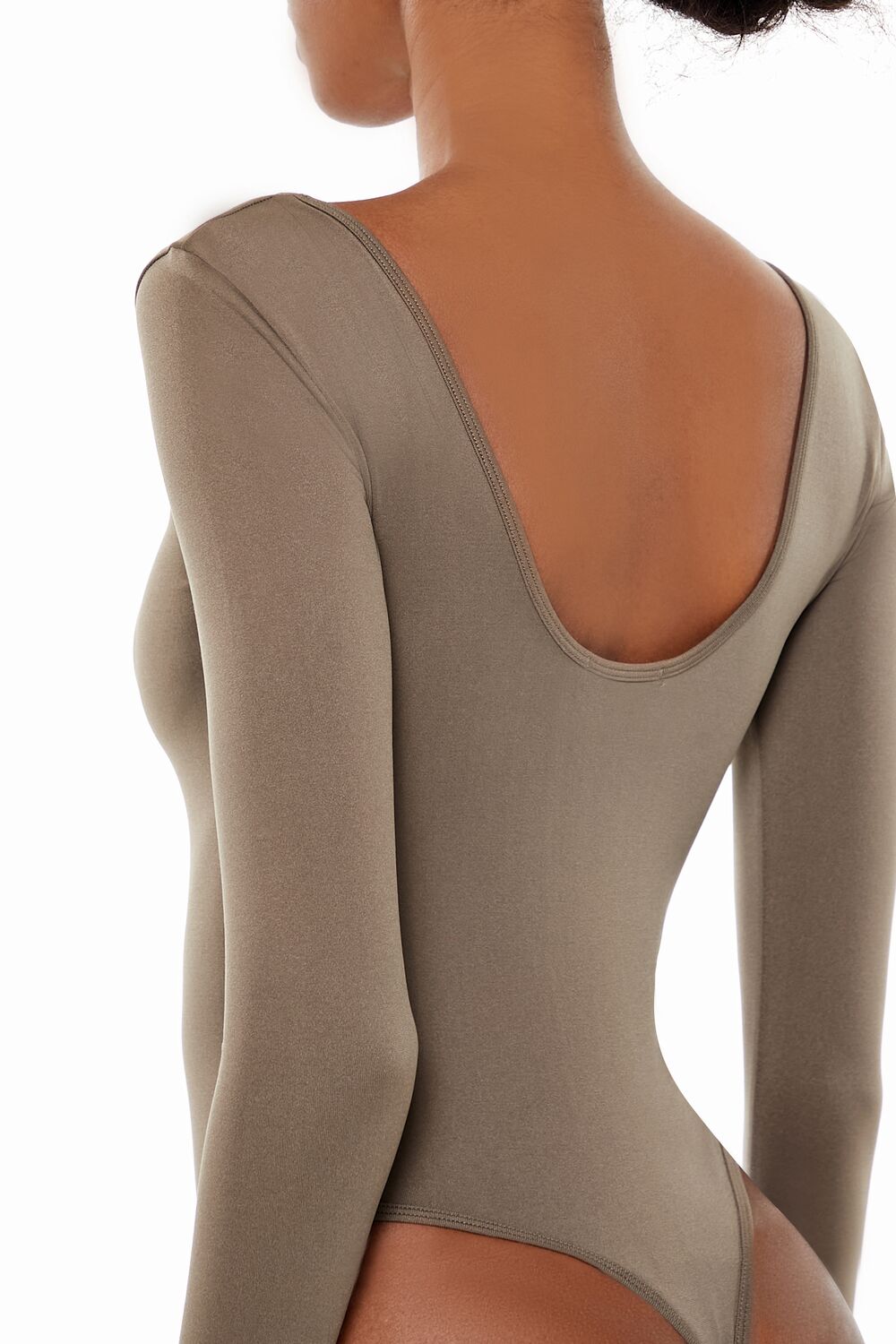 Seamless Thong V-Neck Bodysuit