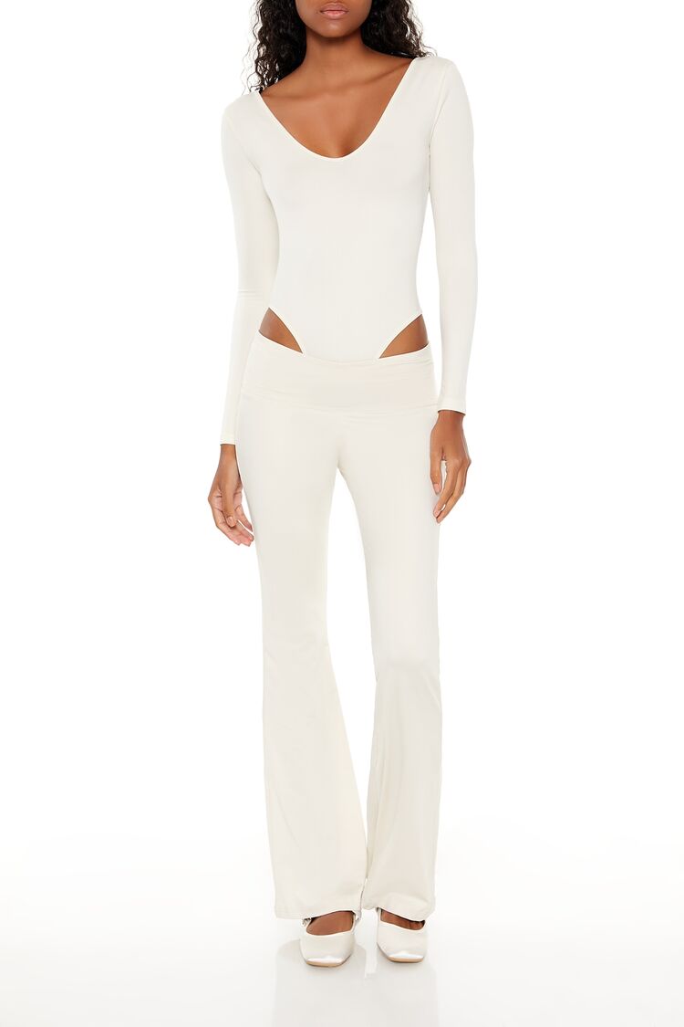 Seamless Thong V-Neck Bodysuit