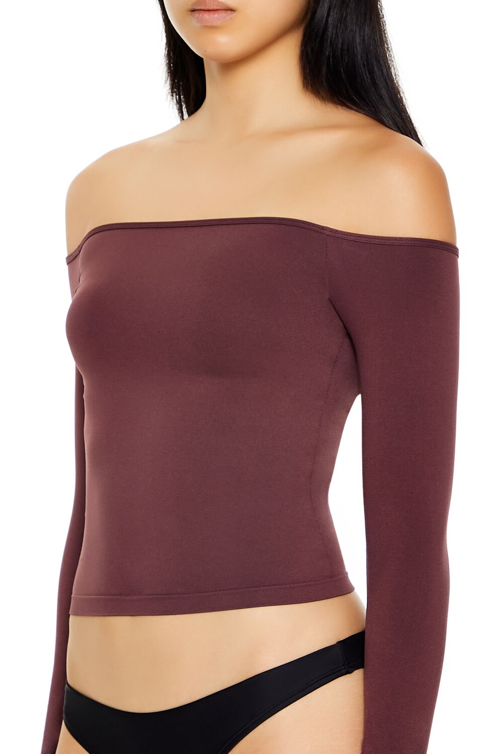 Seamless Off-the-Shoulder Top