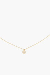 Rhinestone Zodiac Charm Necklace
