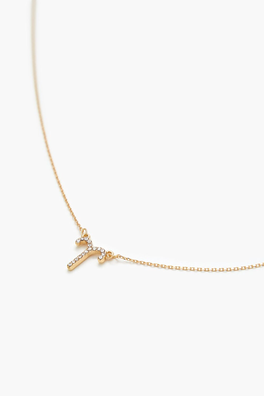 Rhinestone Zodiac Charm Necklace