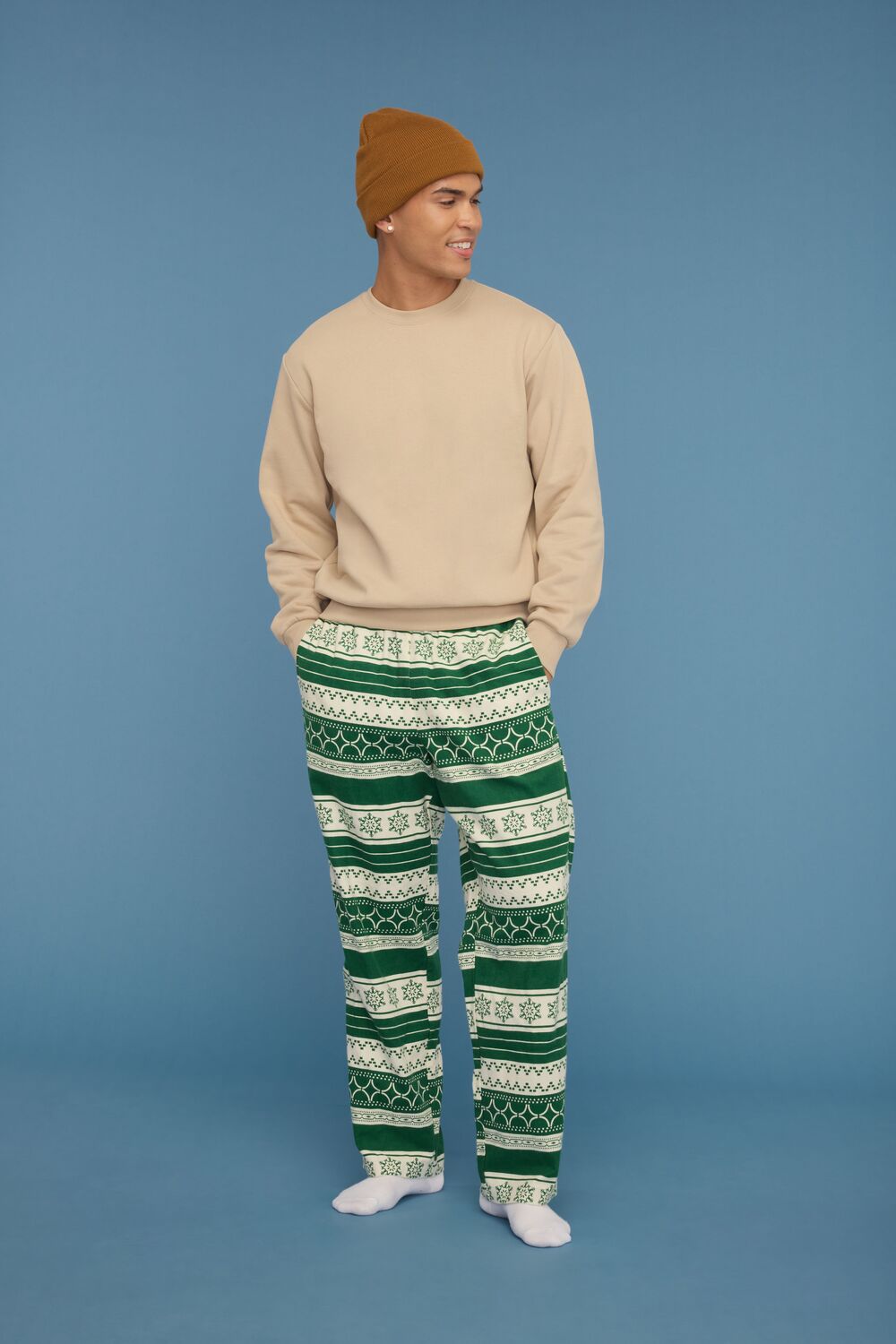 Flannel Fair Isle Pajama Pants