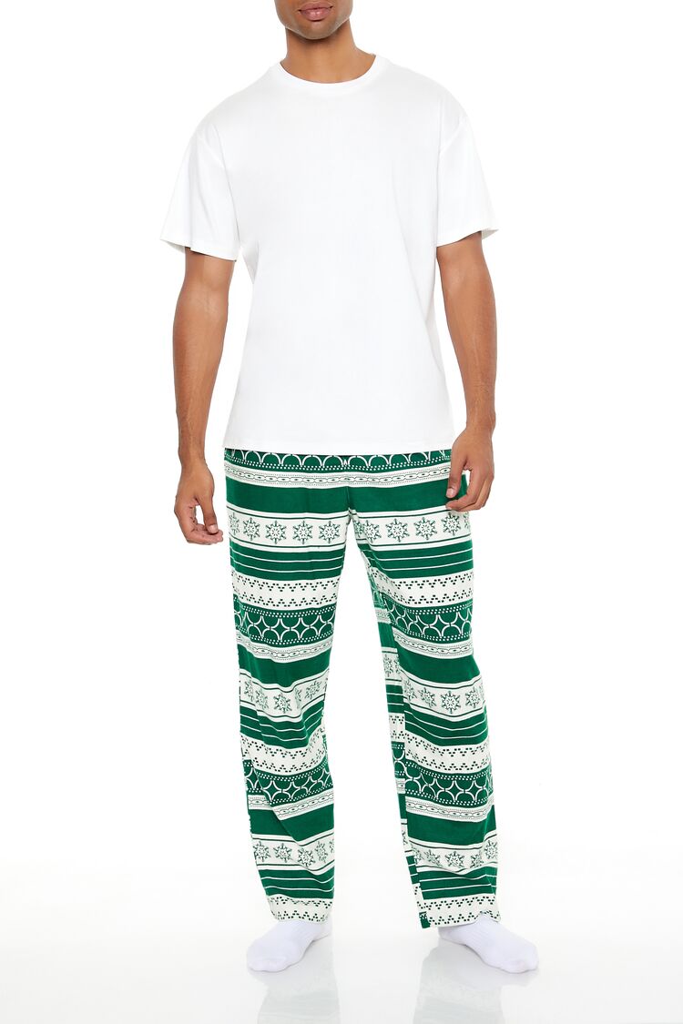 Flannel Fair Isle Pajama Pants