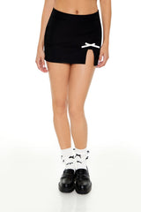 Two-Tone Bow Skort