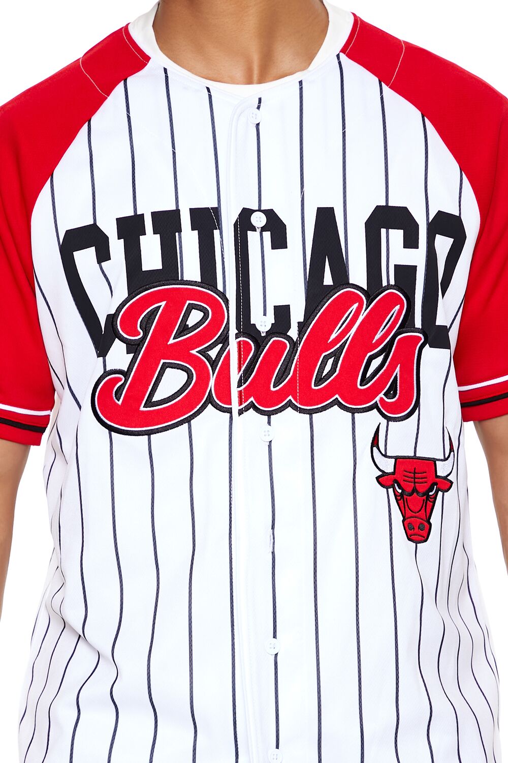 Chicago Bulls Baseball Jersey