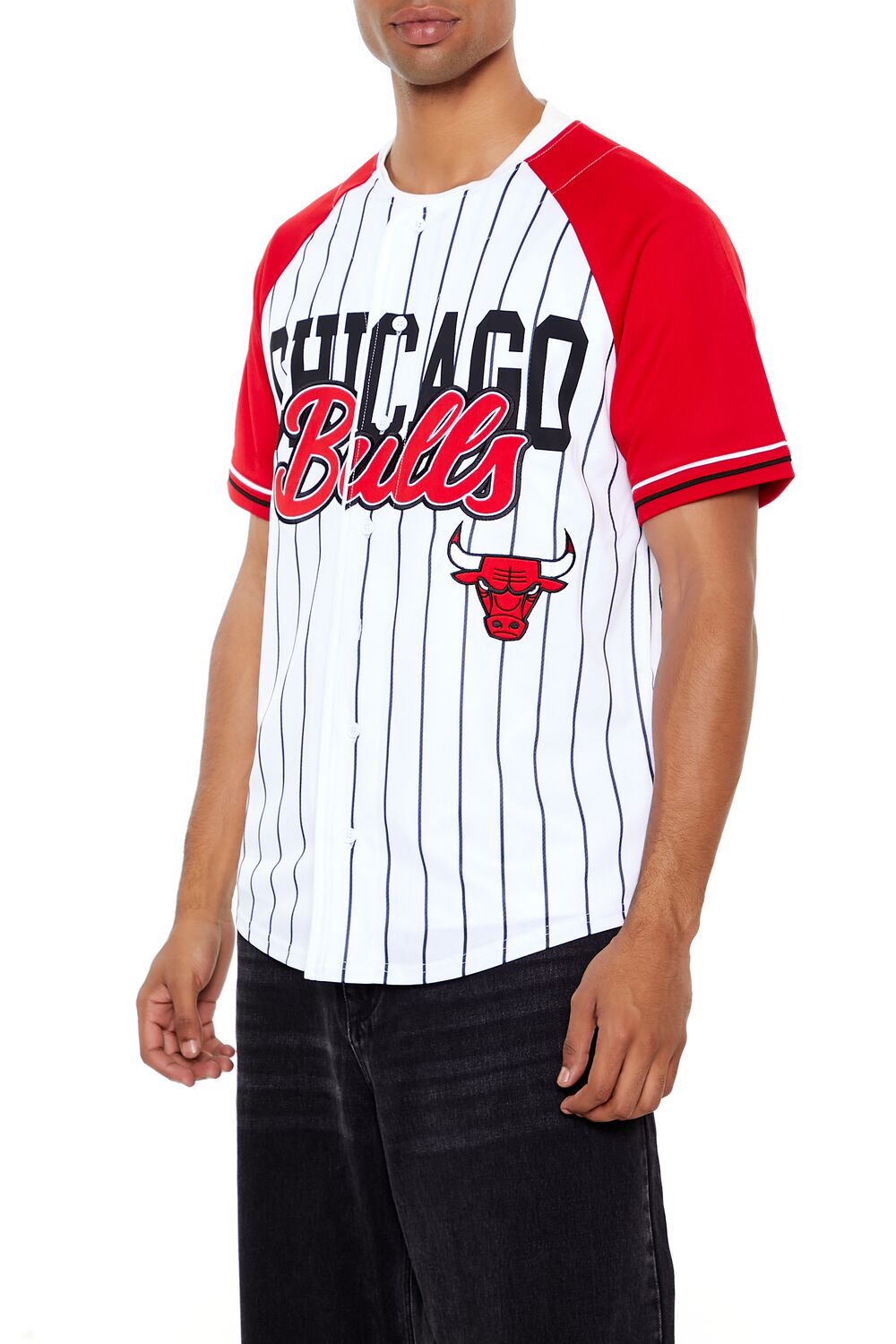 Chicago Bulls Baseball Jersey