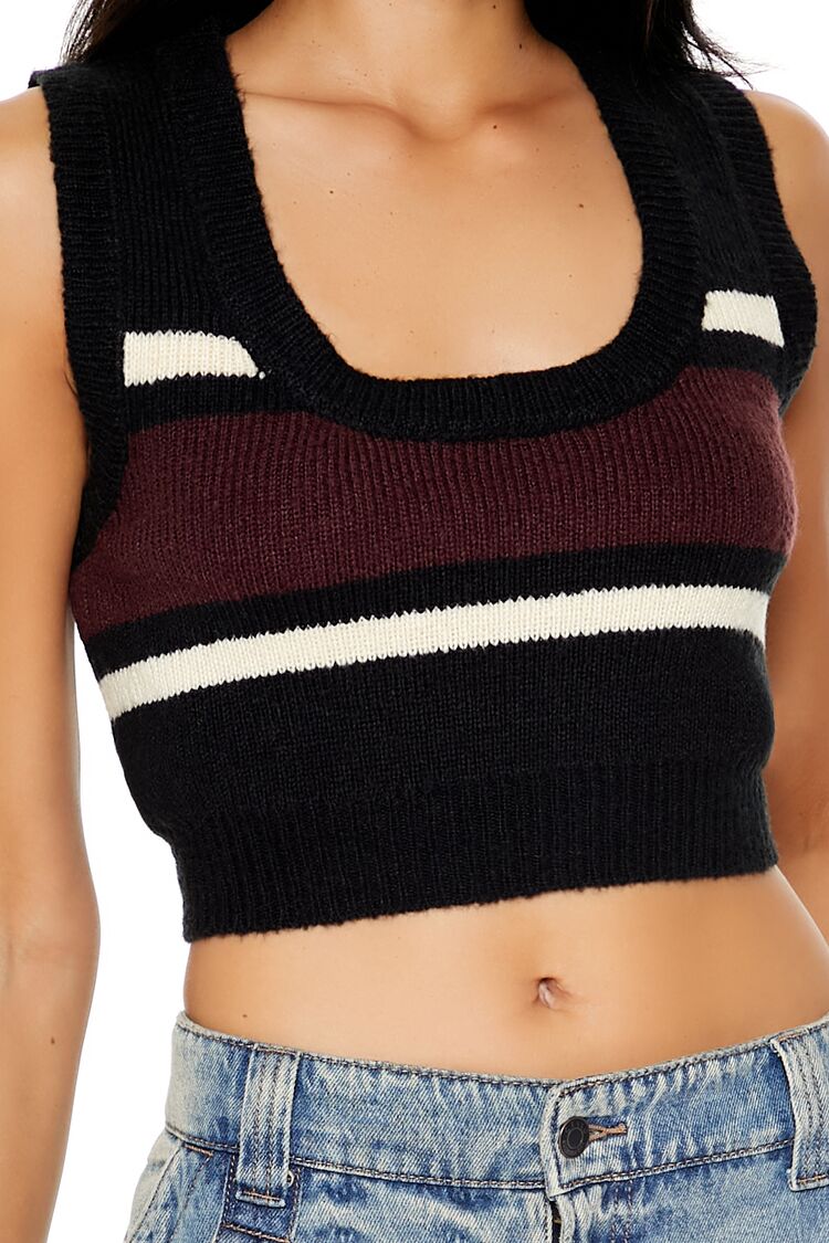 Striped Sweater Vest