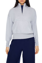 Half-Zip Funnel Neck Sweater
