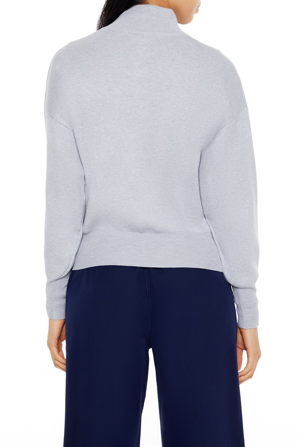 Half-Zip Funnel Neck Sweater