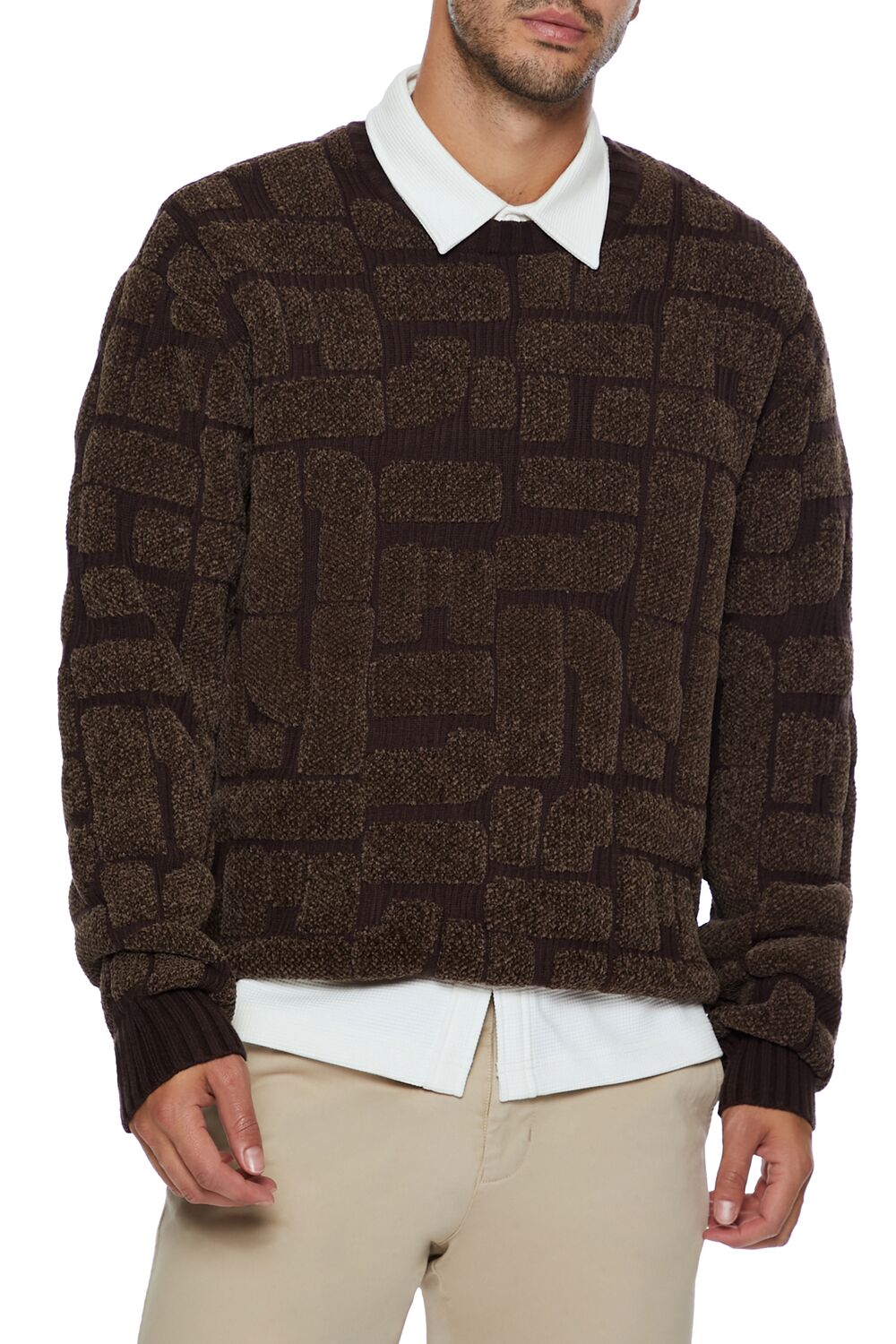 Geo Crew Sweater