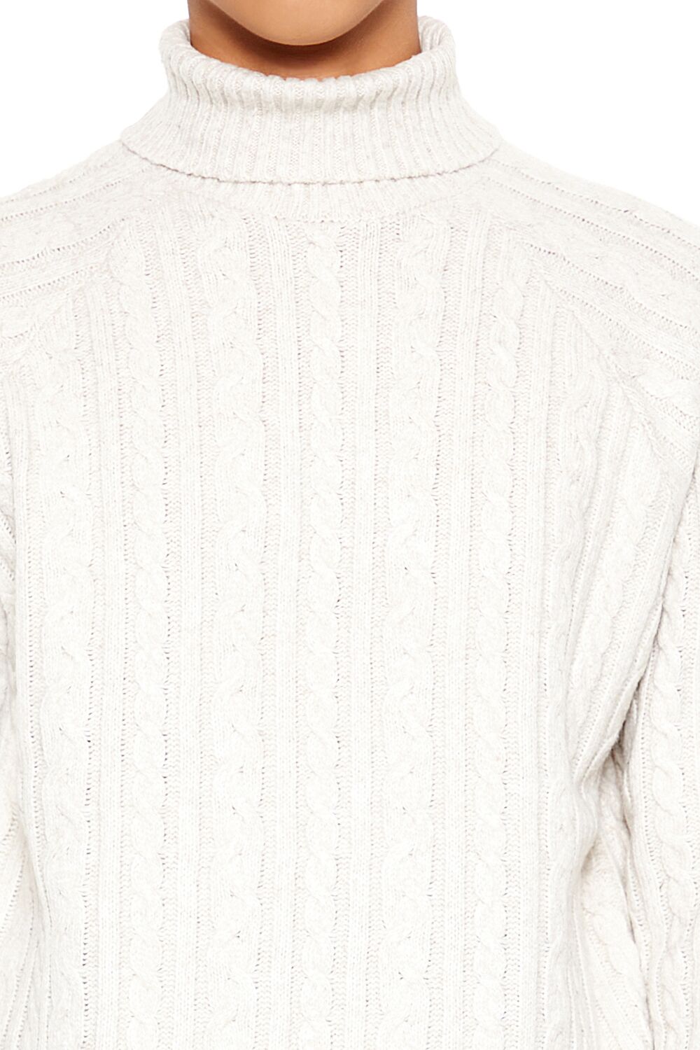 Cable Knit Turtleneck Sweater