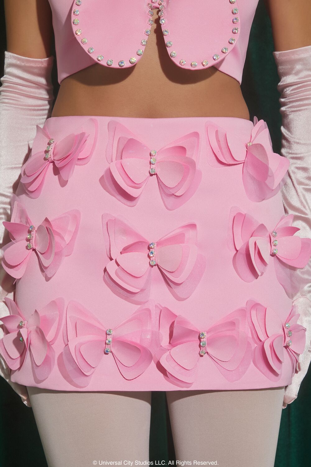 Wicked Butterfly Mini Skirt