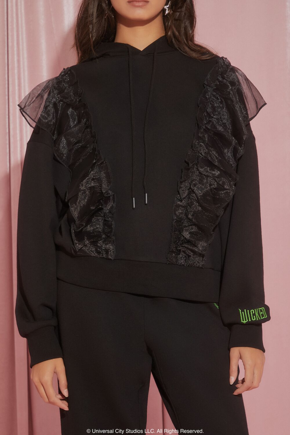 Wicked Witch Ruffle Hoodie