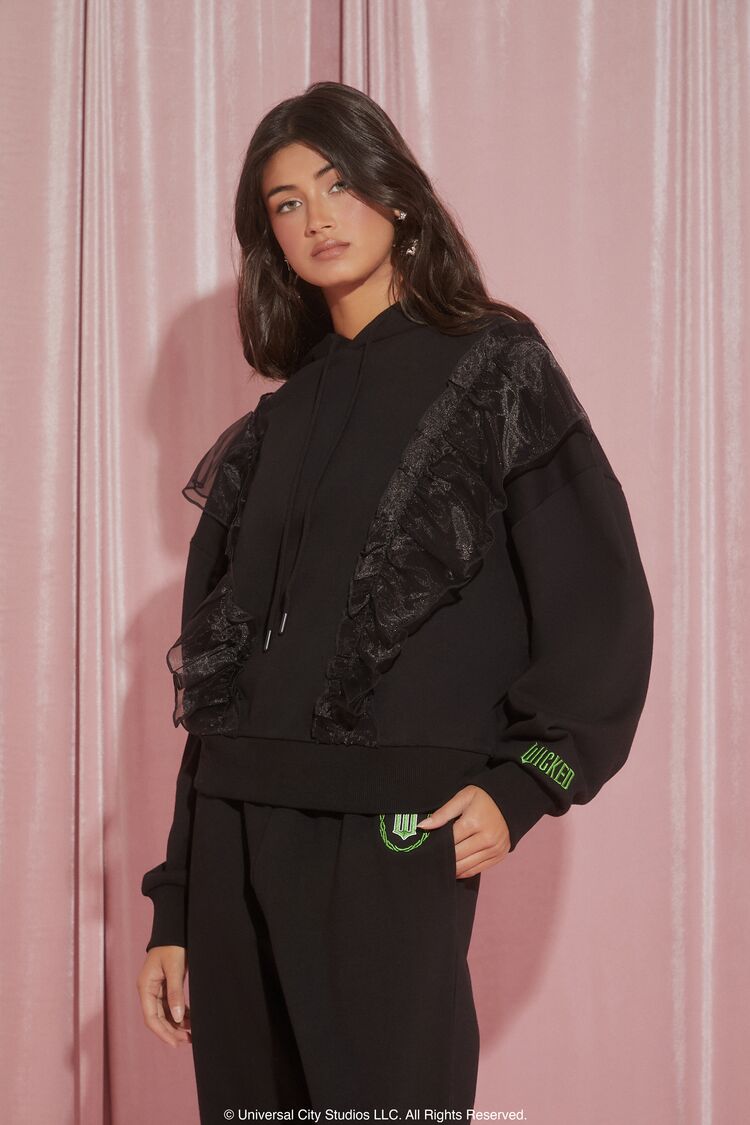 Wicked Witch Ruffle Hoodie