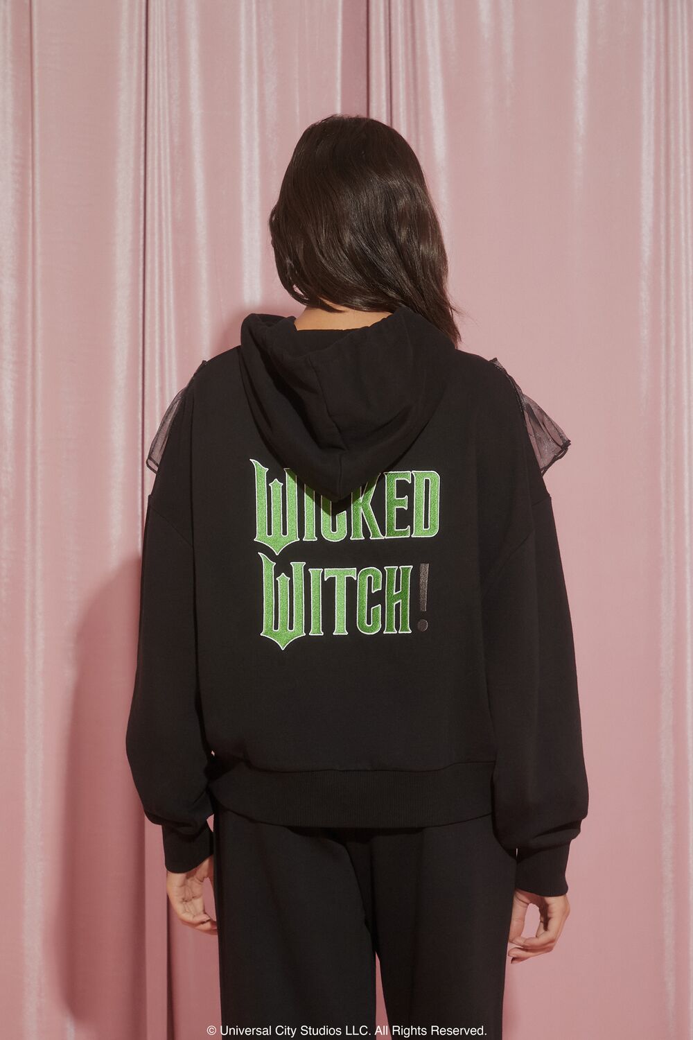 Wicked Witch Ruffle Hoodie