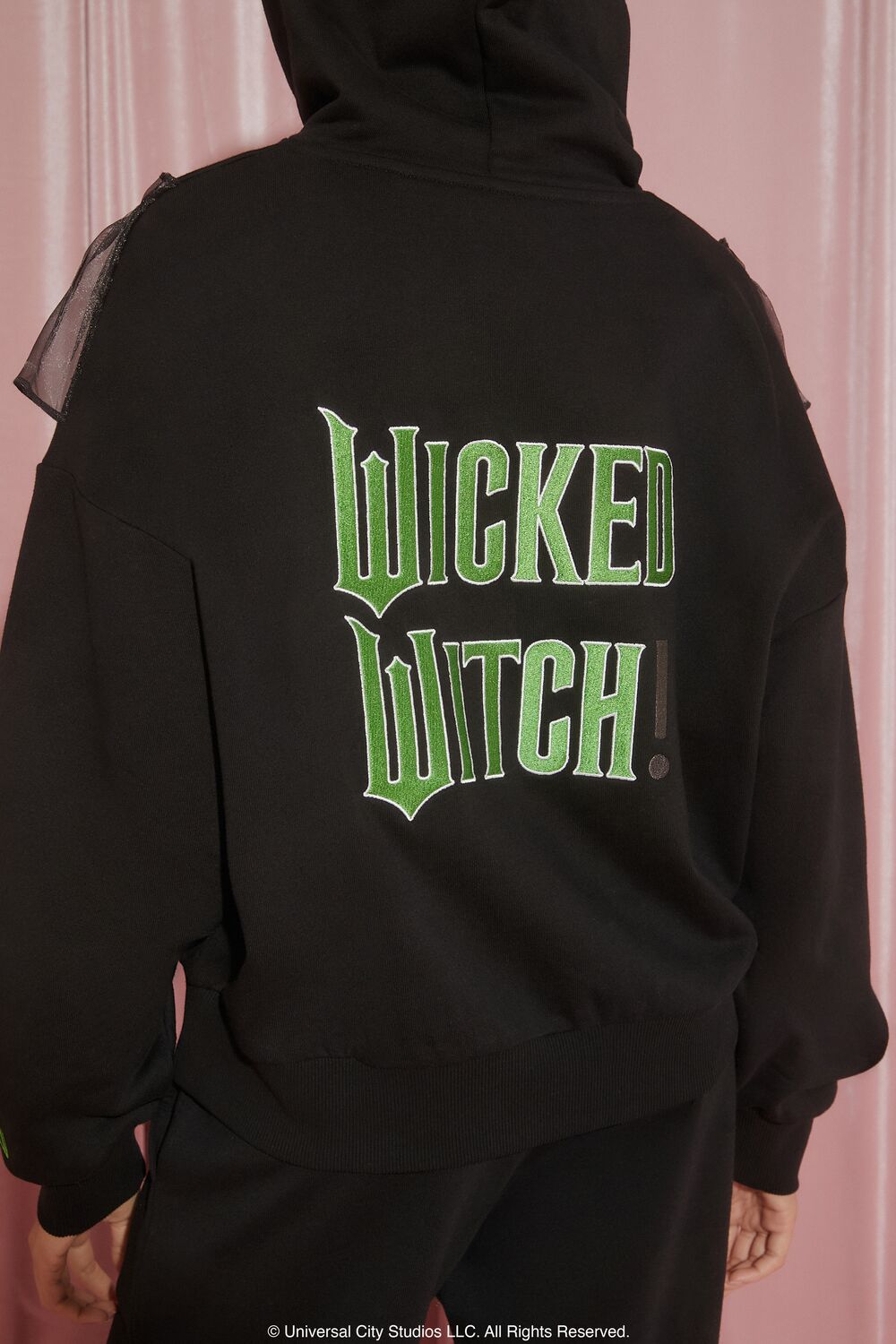 Wicked Witch Ruffle Hoodie