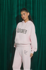 Wicked Faux Gem Fleece Hoodie