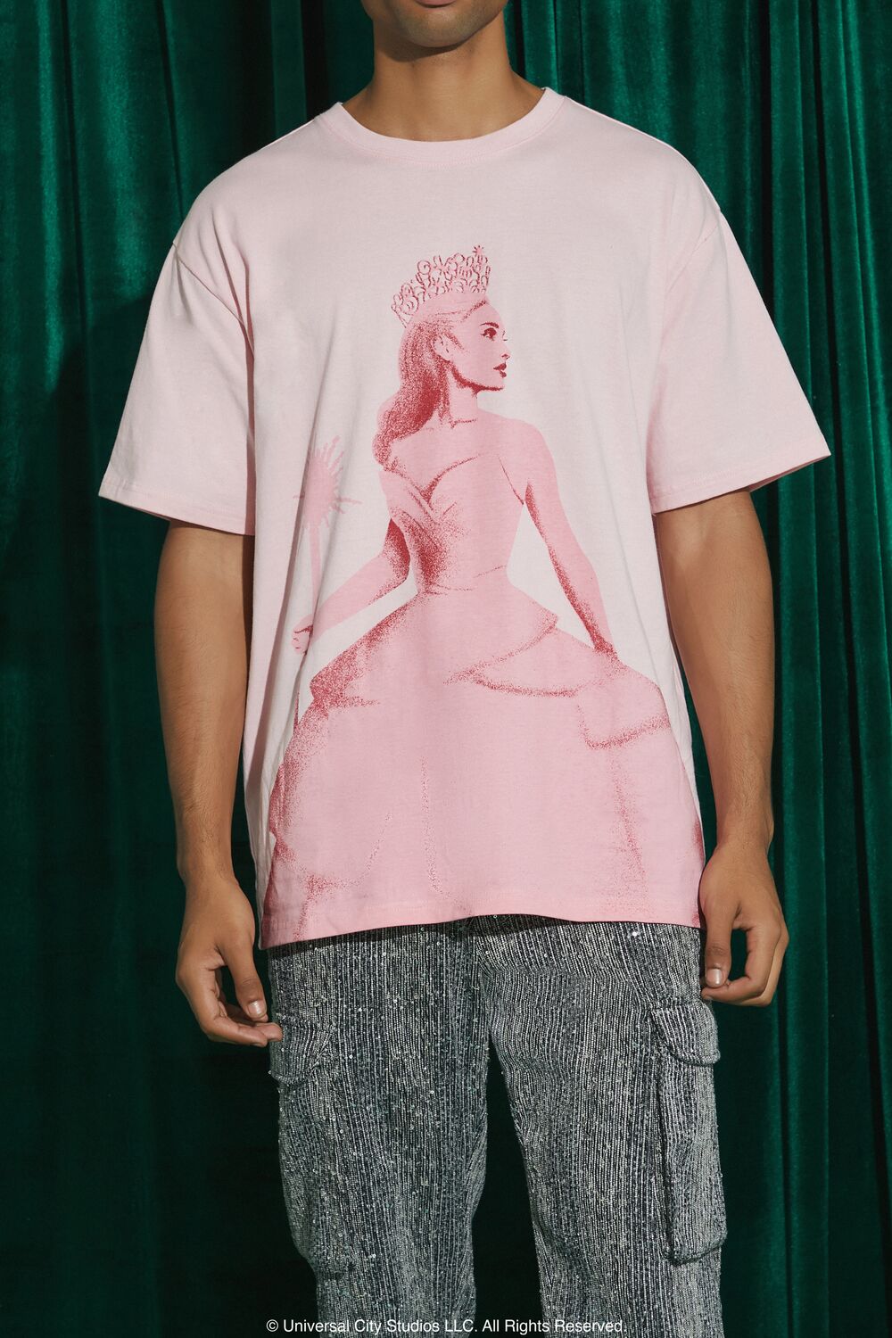 Wicked Glinda Embroidered Tee