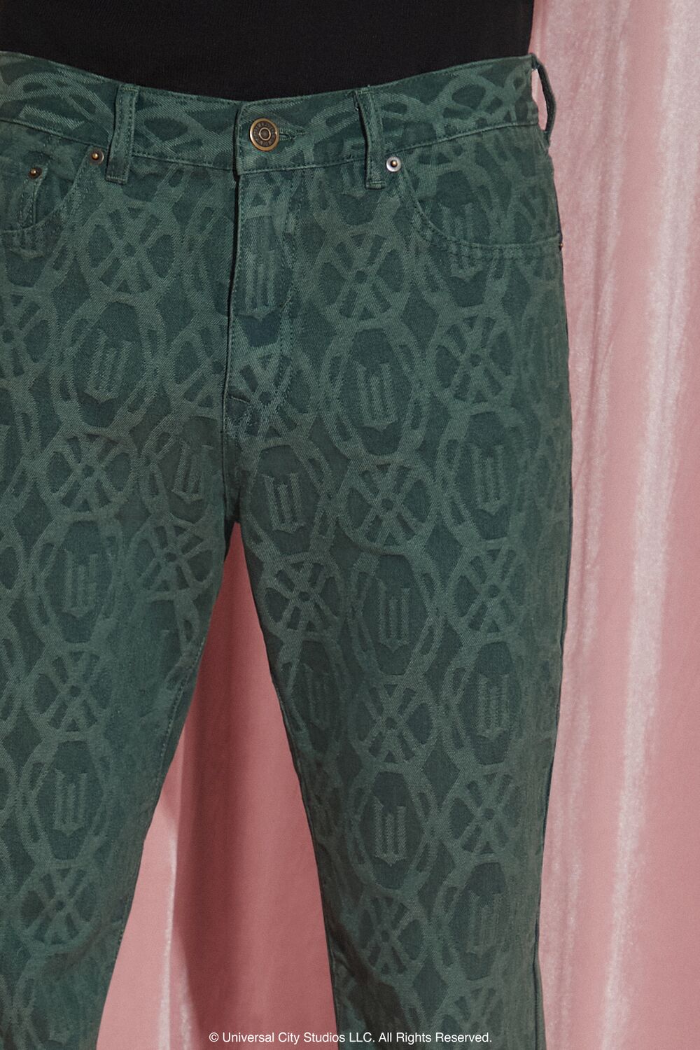Wicked Print Skinny Jeans