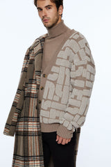 Geo Cardigan Sweater