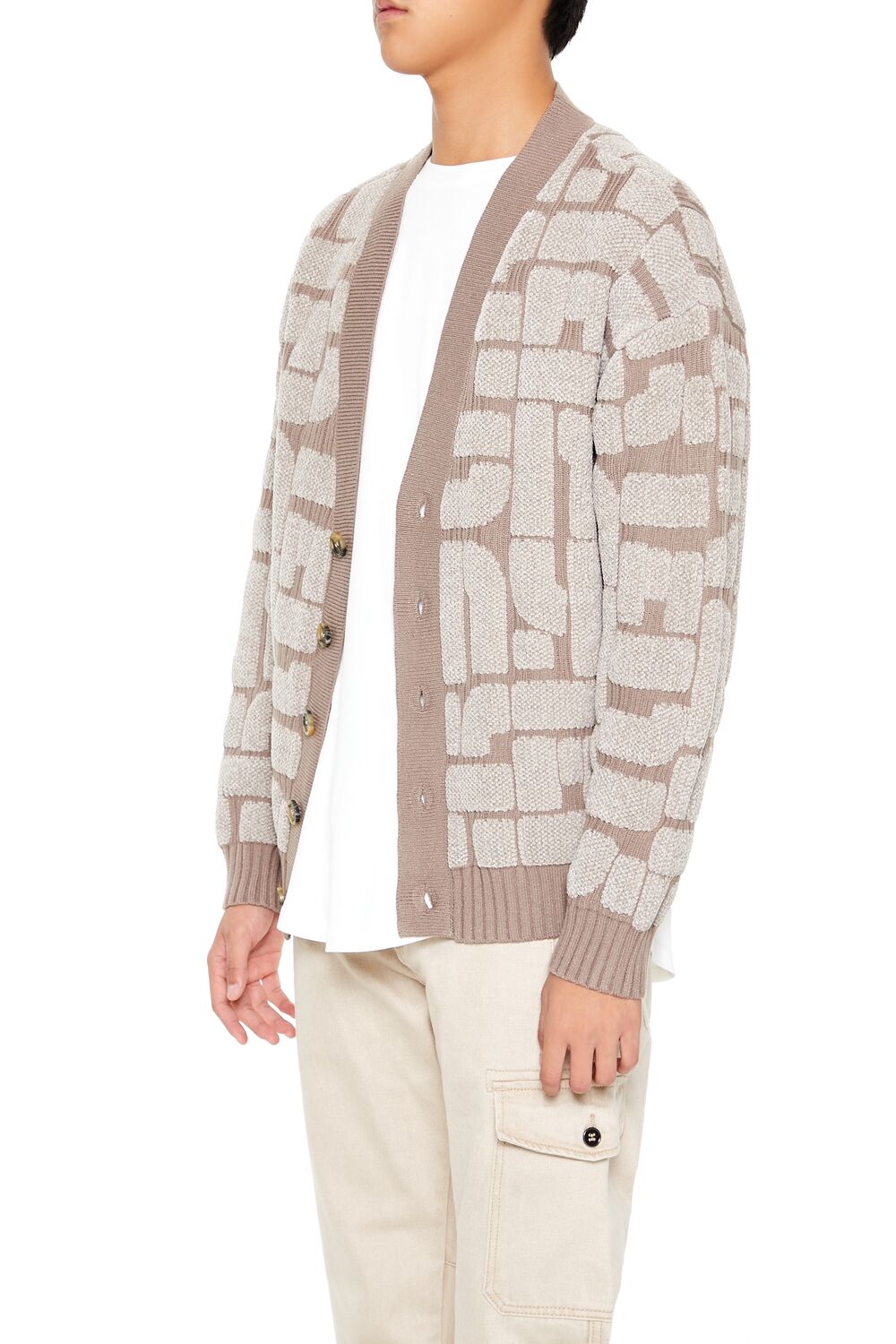 Geo Cardigan Sweater