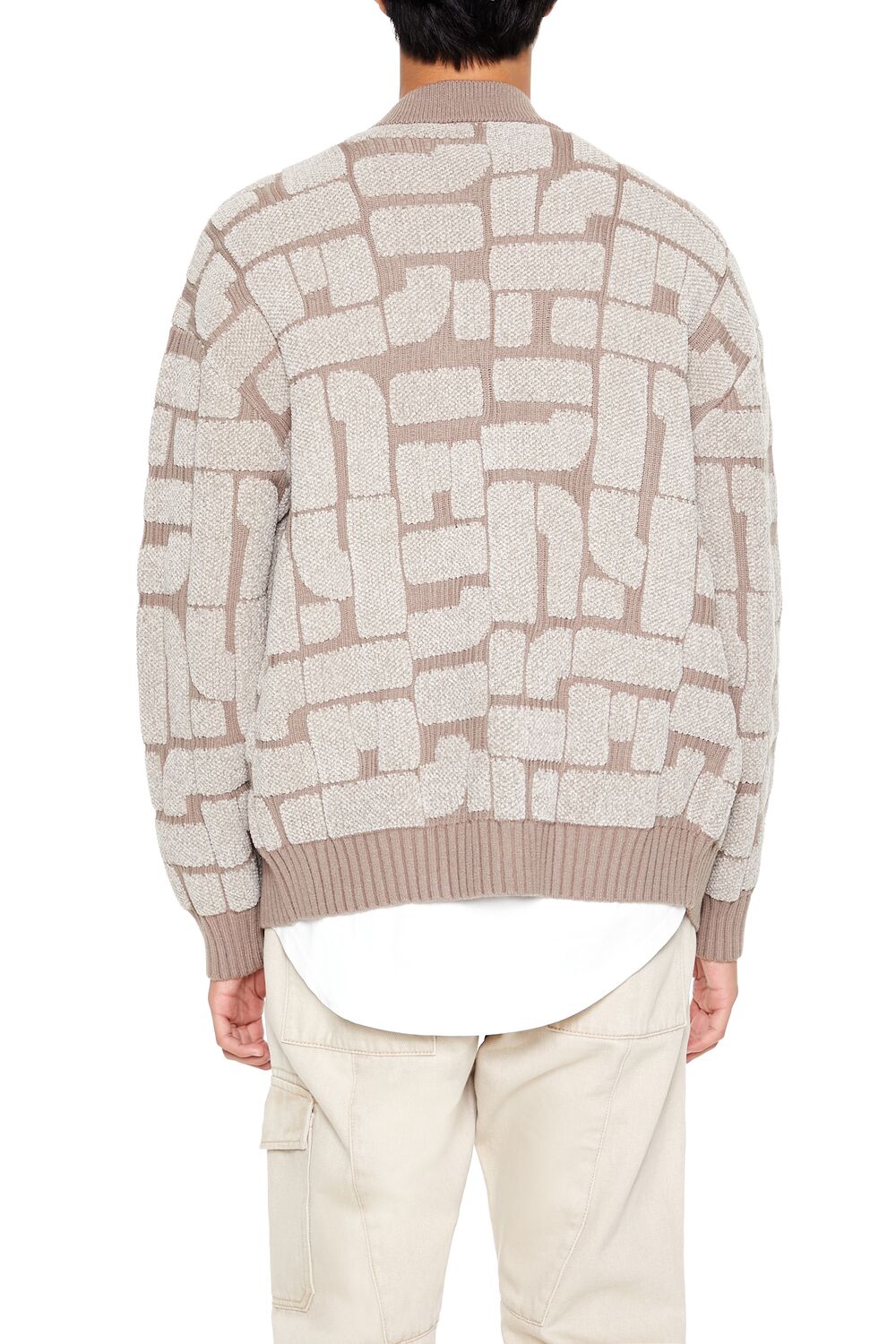 Geo Cardigan Sweater